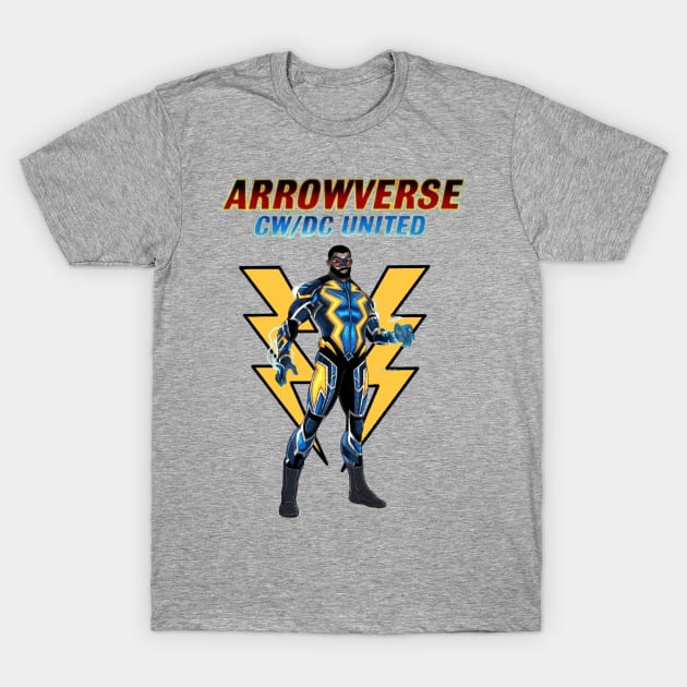 BLACK LIGHTNING T-Shirt by AQUAFAN77